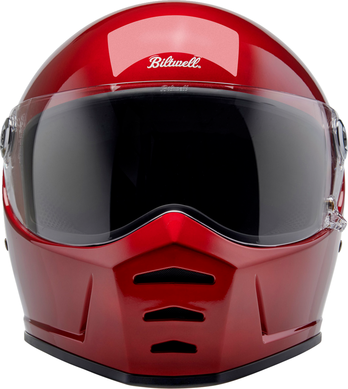 BILTWELL Lane Splitter Motorcycle Helmet - Metallic Cherry Red - XS 1004-351-501