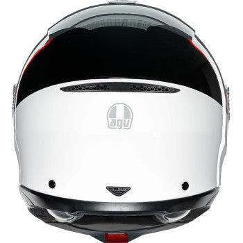 AGV Tourmodular Motorcycle Helmet - Balance - White/Gray/Red - Small 211251F2OY00210