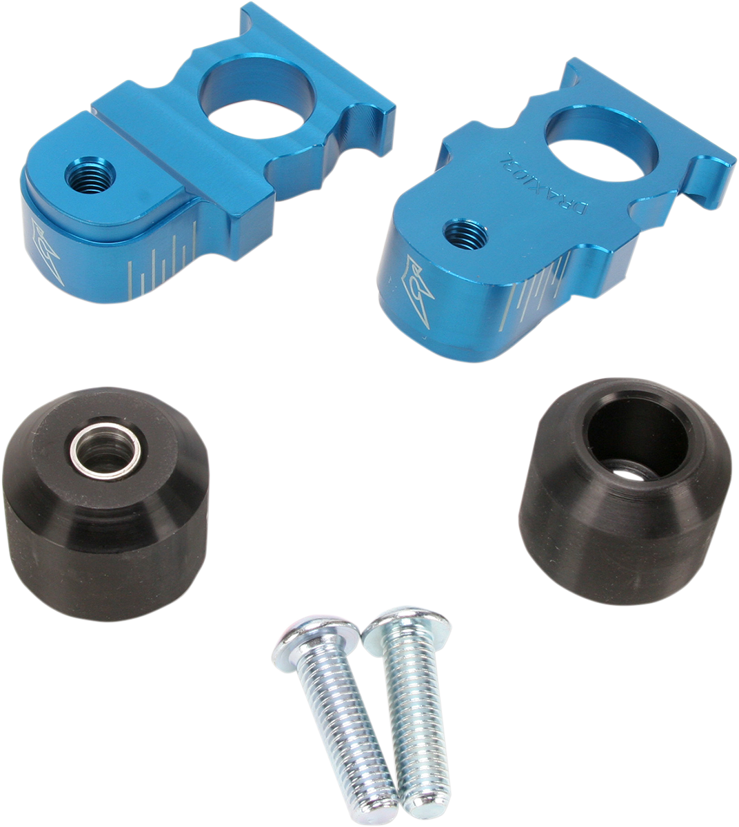 DRIVEN RACING Axle Block Sliders - Honda - Blue DRAX-103-BL