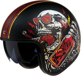 Z1R Saturn Motorcycle Helmet - Devil Made Me - Black/Red - Small 0104-2817