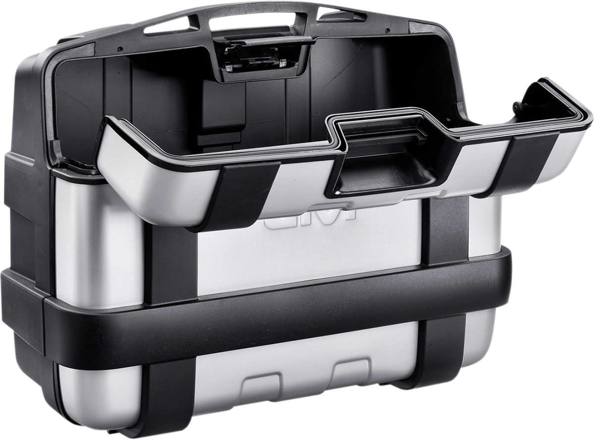 GIVI Trekker Side or Top Case - Silver - 33 Liter TRK33NA