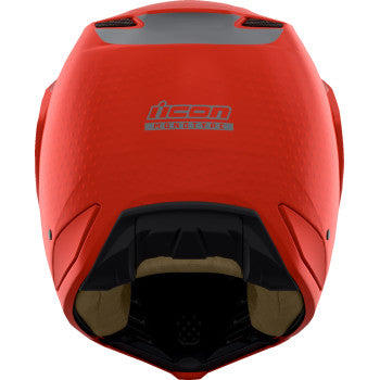 ICON Elsinore™ Motorcycle Helmet - Monotype - Red - Medium 0104-3317