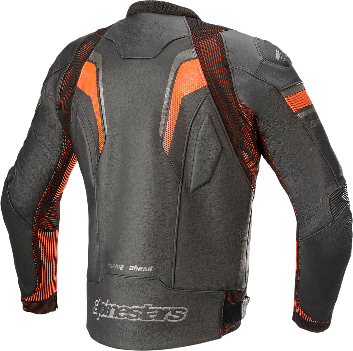 ALPINESTARS GP Plus R v3 Rideknit® Leather Jacket - Black/Red Fluo - US 46 / EU 56 3100321-1030-56