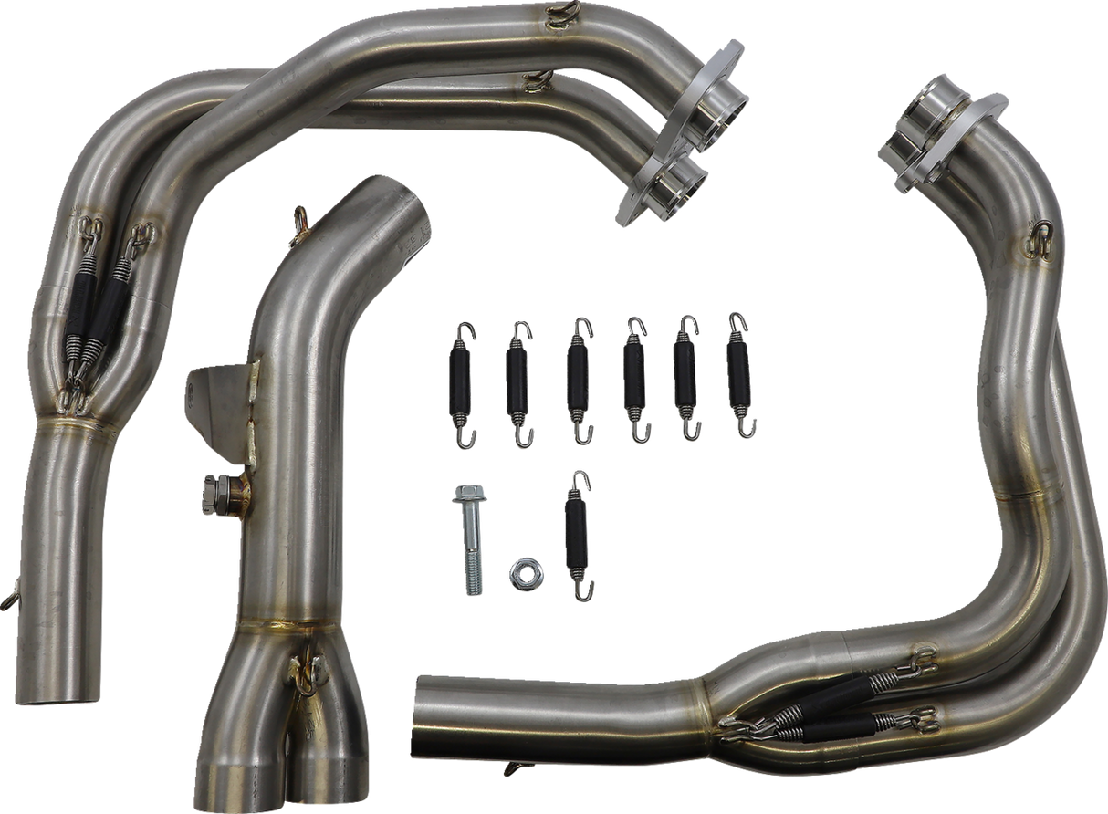 Kawasaki Z900 2017-2023 Exhaust Headers, Akrapovic Stainless Steel E-K9R2