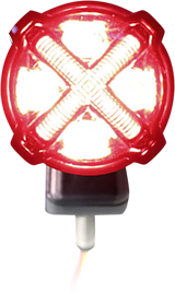 KOSO NORTH AMERICA Taillight - Universal - Red Lens HB036000