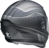 Z1R Jackal Motorcycle Helmet - Dark Matter - Steel - Large 0101-14865