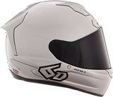 6D ATS-1R Motorcycle Helmet - Gloss Silver - Small 30-0995