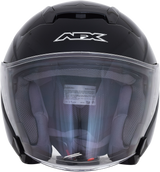 AFX FX-60 Motorcycle Helmet - Gloss Black - Large 0104-2563