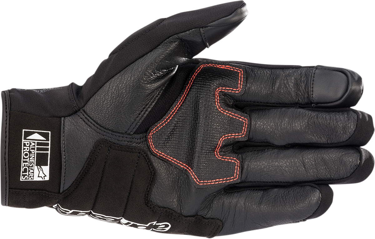 ALPINESTARS Honda SMX Z Drystar® Gloves - Black/Bright Red - XL 3527321-1303-XL