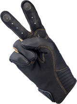 BILTWELL Bridgeport Gloves - Chocolate - Large 1509-0201-304