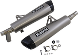 AKRAPOVIC Titanium Mufflers S-T12SO4-HCQT 1811-3944