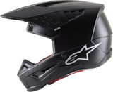 ALPINESTARS SM5 Motorcycle Helmet - Solid - Matte Black - Large 8303121-110-LG