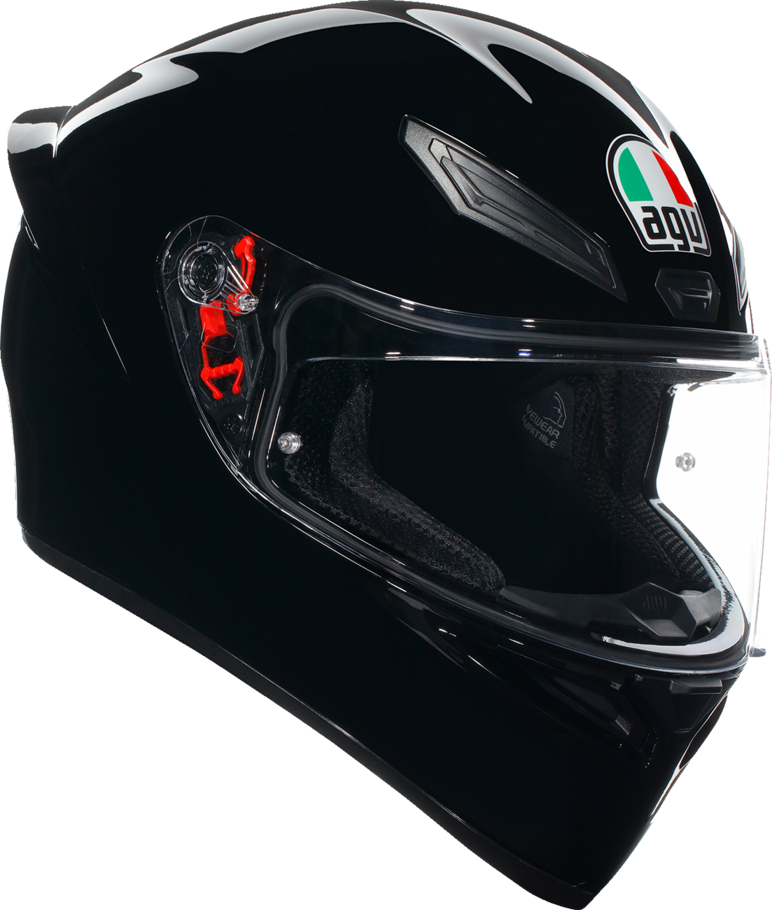 AGV K1 S Motorcycle Helmet - Black - Medium 2118394003027M