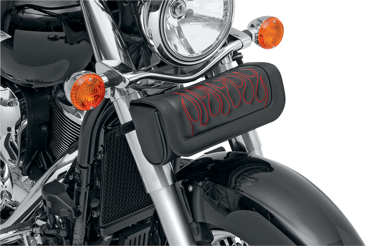 SADDLEMEN Tool Pouch - Flame - Red X021-05-0032