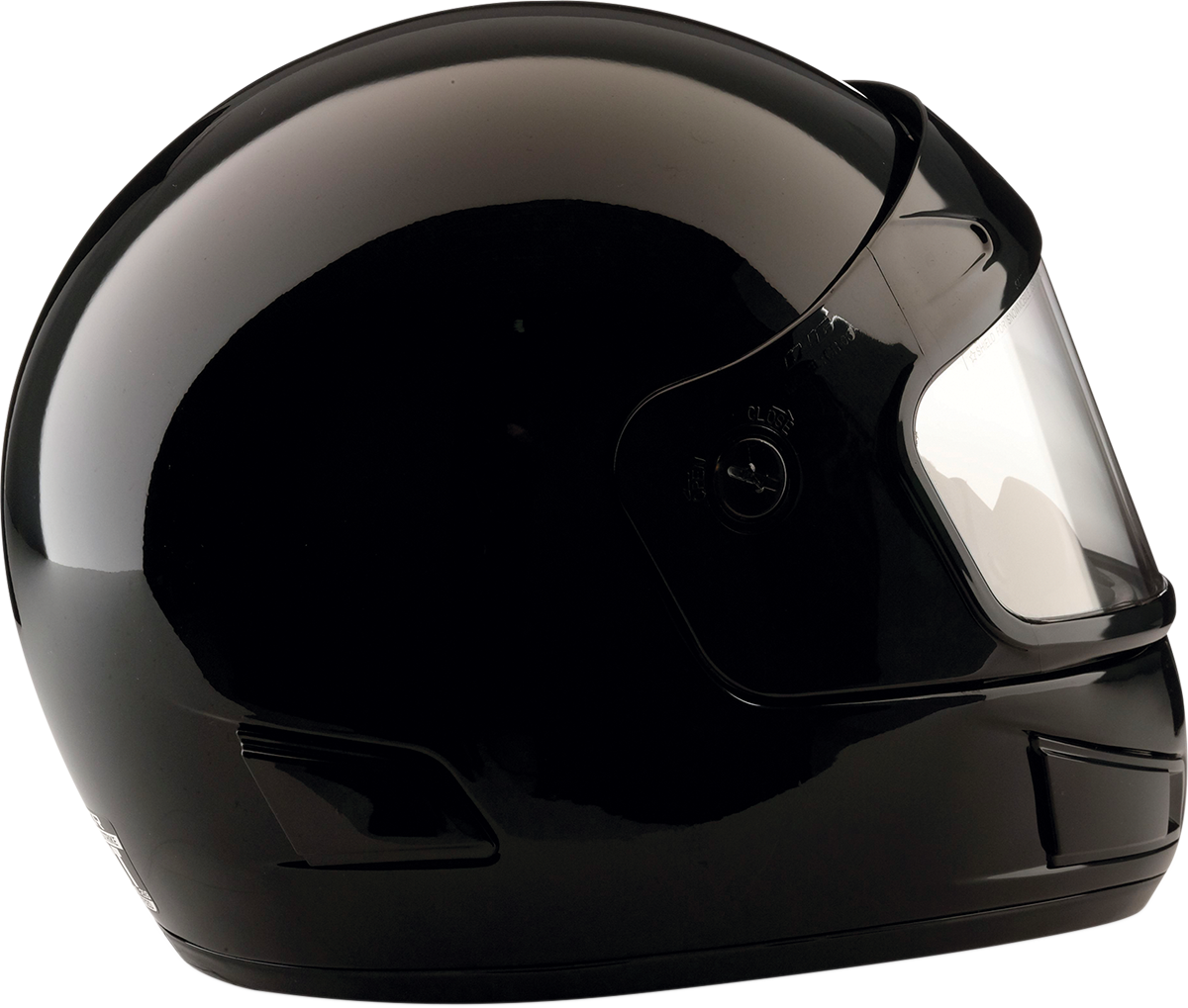 Z1R Youth Strike Snow Motorcycle Helmet - Gloss Black - L/XL 0122-0041