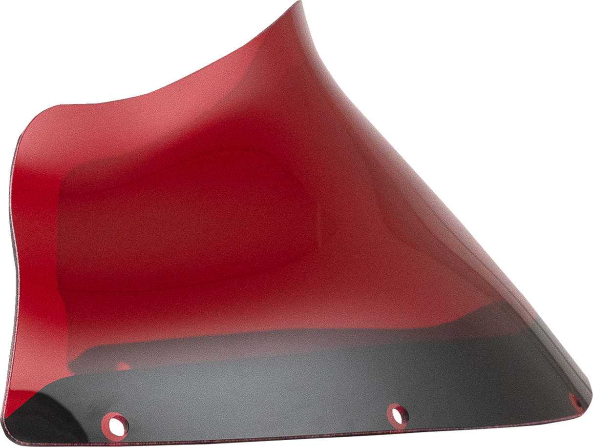 KLOCK WERKS Kolor Flare™ Windshield - 9" - Red - FXRP KWW-02-0614