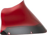 KLOCK WERKS Kolor Flare™ Windshield - 9" - Red - FXRP KWW-02-0614