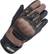 BILTWELL Bridgeport Gloves - Chocolate - XS 1509-0201-301