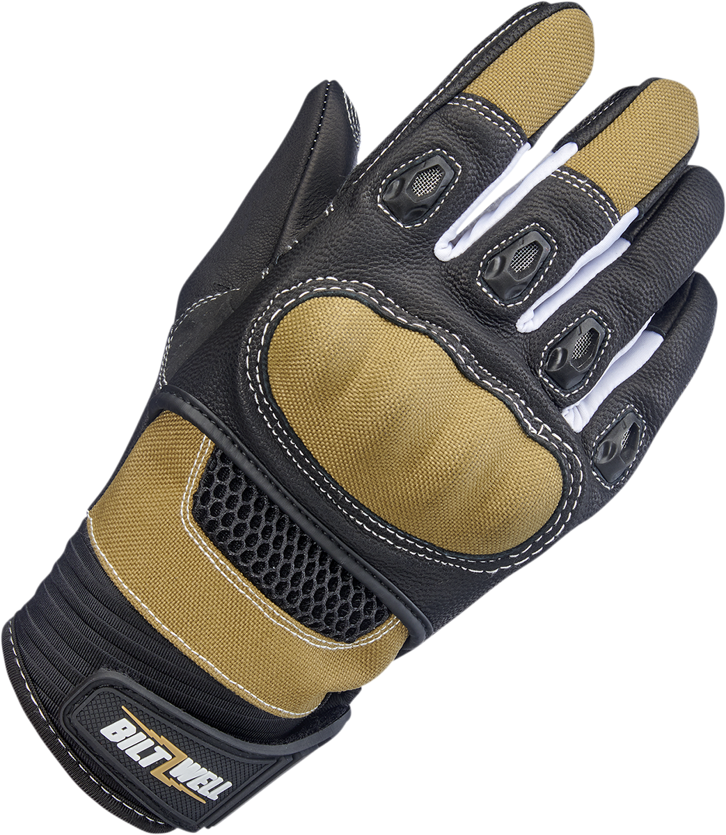 BILTWELL Bridgeport Gloves - Tan - Medium 1509-0901-303