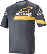 ALPINESTARS Racer V3 Jersey - Gray/Yellow - Medium 1762922-1619-MD