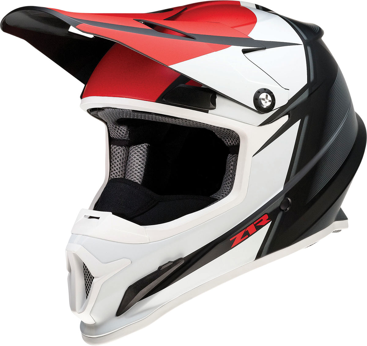 Z1R Rise Motorcycle Helmet - Cambio - Red/Black/White - Small 0120-0721