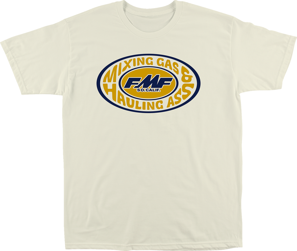 FMF Trademark T-Shirt - Cream - 2XL FA22118906CRM2X 3030-22425