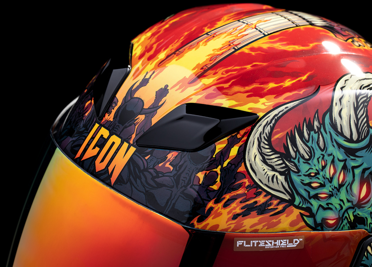 ICON Airflite™ Motorcycle Helmet - Blegh - MIPS® - Red - XL 0101-16925