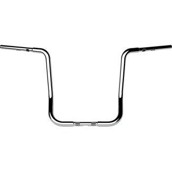 LA CHOPPERS Handlebar - Twin Round - 1-1/4" x 16" - Chrome  Glide  2023-2024  LA-7347-16