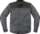 ICON Upstate Mesh CE Jacket - Gray - Small 2820-6223