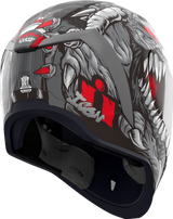 ICON Airform™ Motorcycle Helmet - Kryola Kreep - MIPS® - Silver - Large 10116956