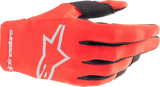 ALPINESTARS Youth Radar Gloves - Mars Red/Silver - XS 3541824-385-XS