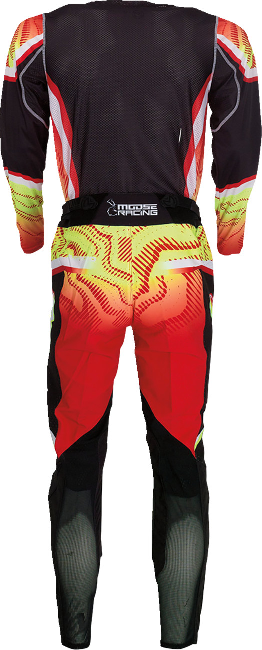 MOOSE RACING Agroid Pants - Red/Yellow/Black - 34 2901-10670