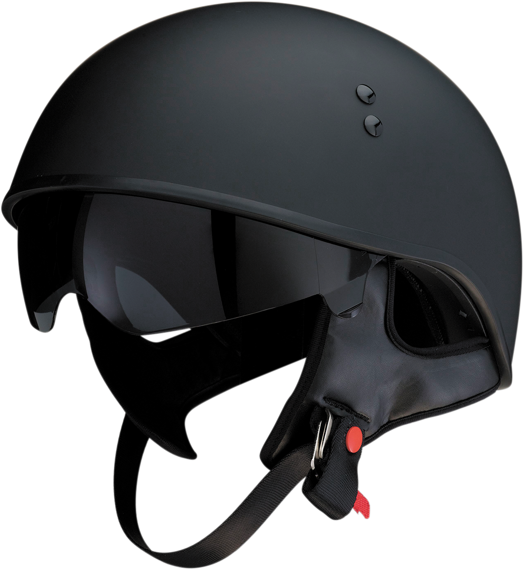 Z1R Vagrant Motorcycle Helmet - Flat Black - XS 0103-1268