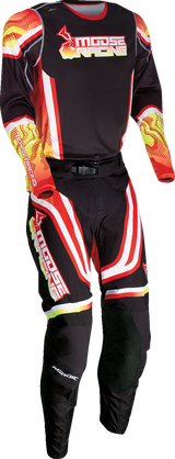 MOOSE RACING Agroid Pants - Red/Yellow/Black - 34 2901-10670