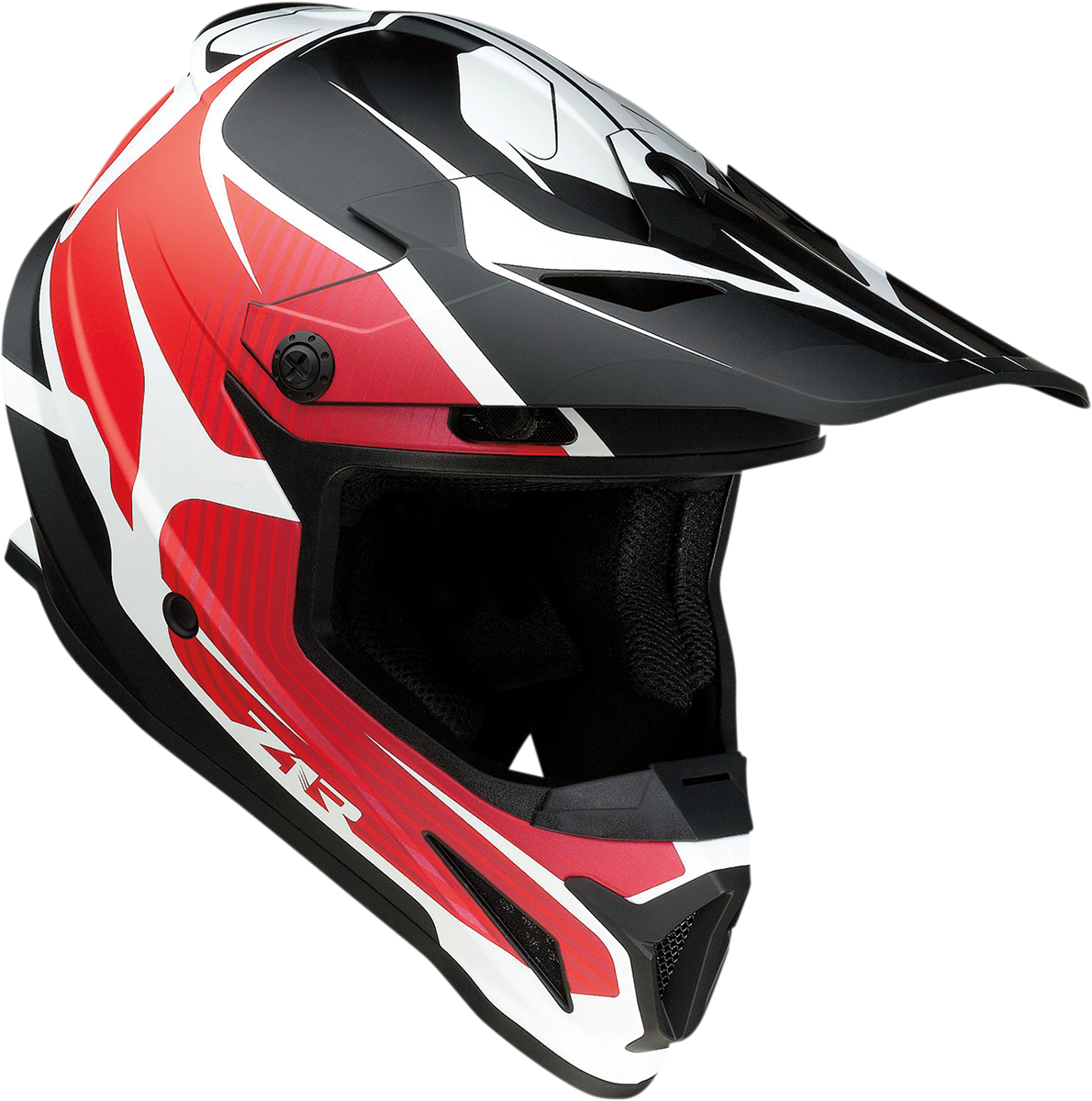 Z1R Rise Motorcycle Helmet - Flame - Red - Large 0110-7243