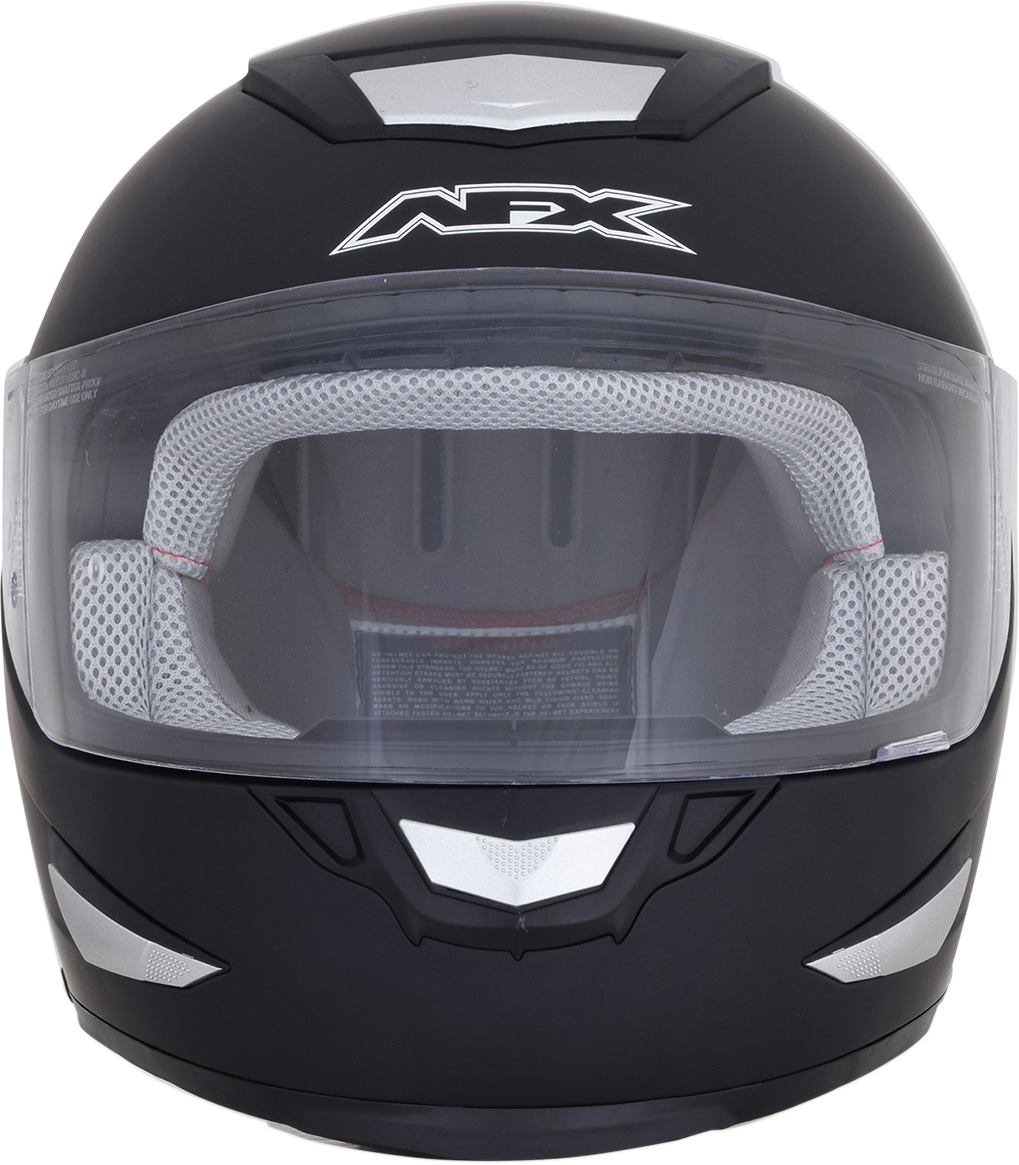 AFX FX-99 Motorcycle Helmet - Matte Black - Small 0101-11043