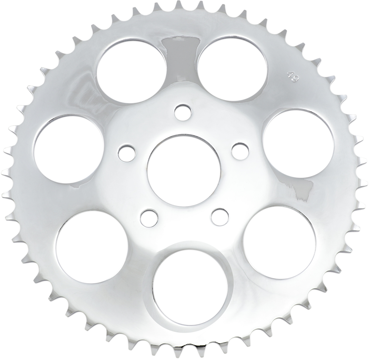 DRAG SPECIALTIES Rear Wheel Sprocket - 49-Tooth - Chrome 17512P