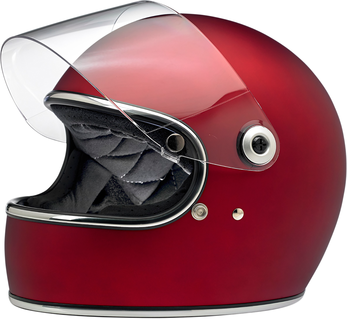 BILTWELL Gringo S Motorcycle Helmet - Flat Red - XS 1003-206-101