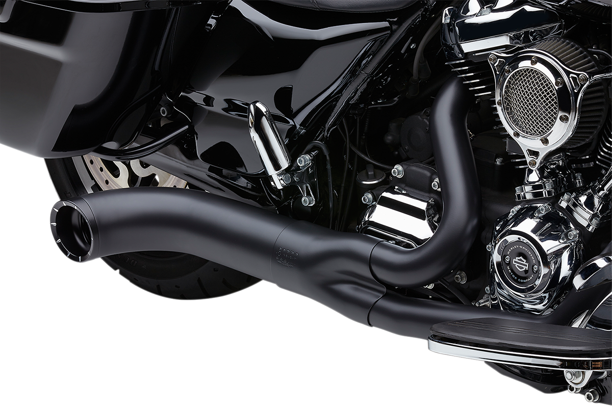 COBRA Turn Out 2-into-1 Exhaust System - Black 6271B-1