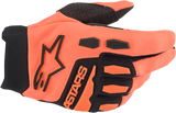 ALPINESTARS Youth Full Bore Gloves - Orange/Black - Small 3543622-41-S