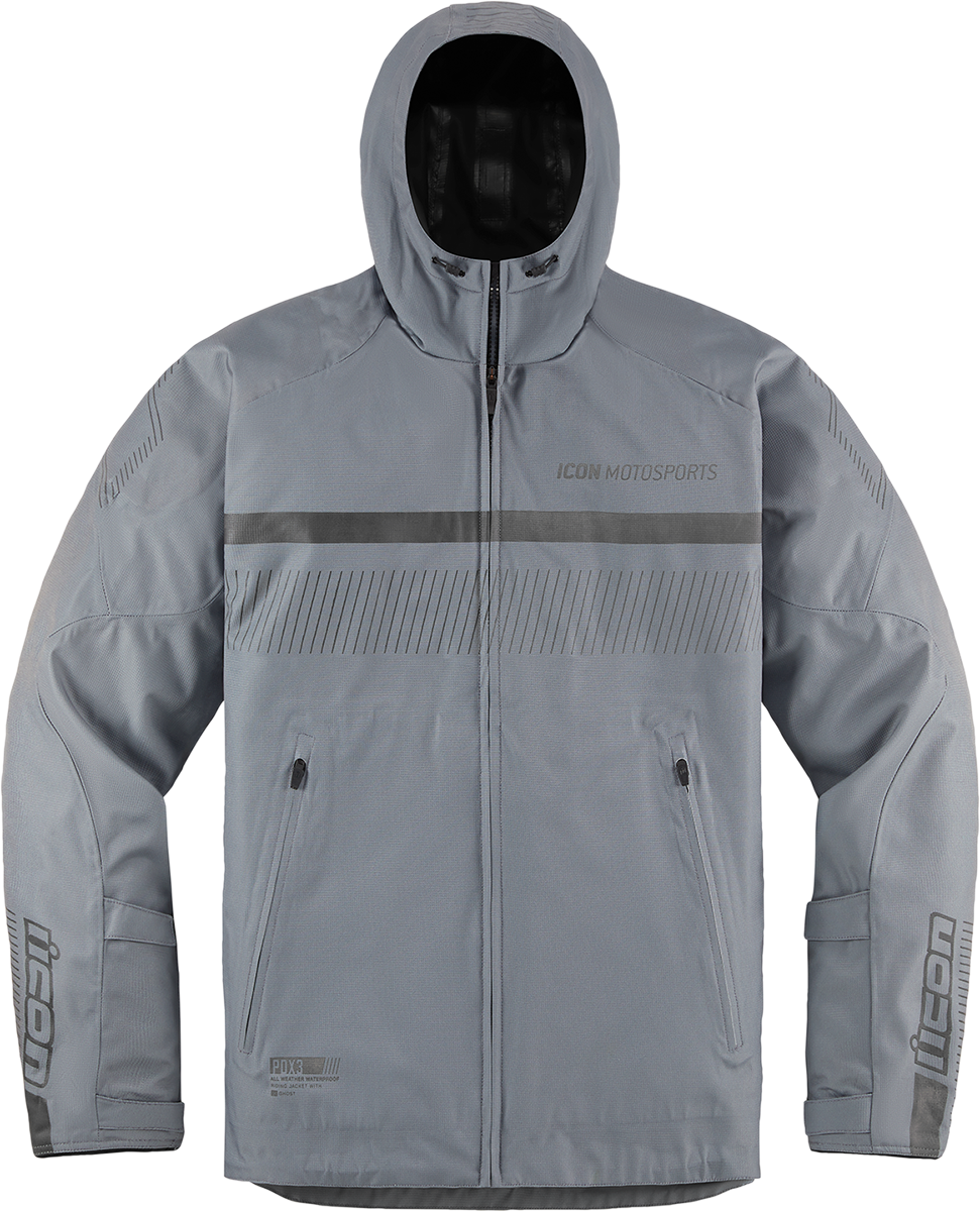 ICON PDX3™ Jacket - Gray - Large 2820-5817