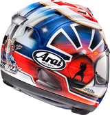 ARAI Corsair-X Motorcycle Helmet - Dani Samurai-2 - Blue - Medium 0101-15775