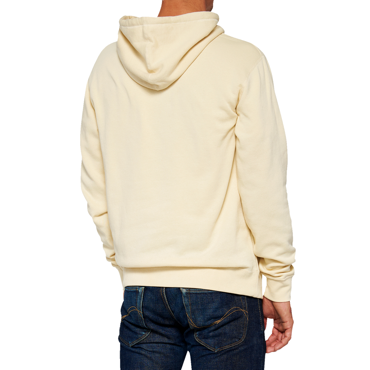 100% Icon Pullover Hoodie - Chalk - Large 20029-00007