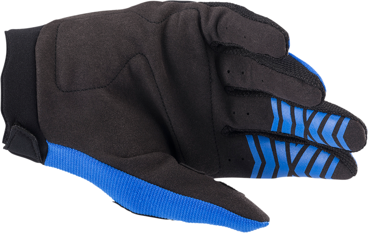 ALPINESTARS Youth Full Bore Gloves - Blue/Black - Small 3543622-713-S