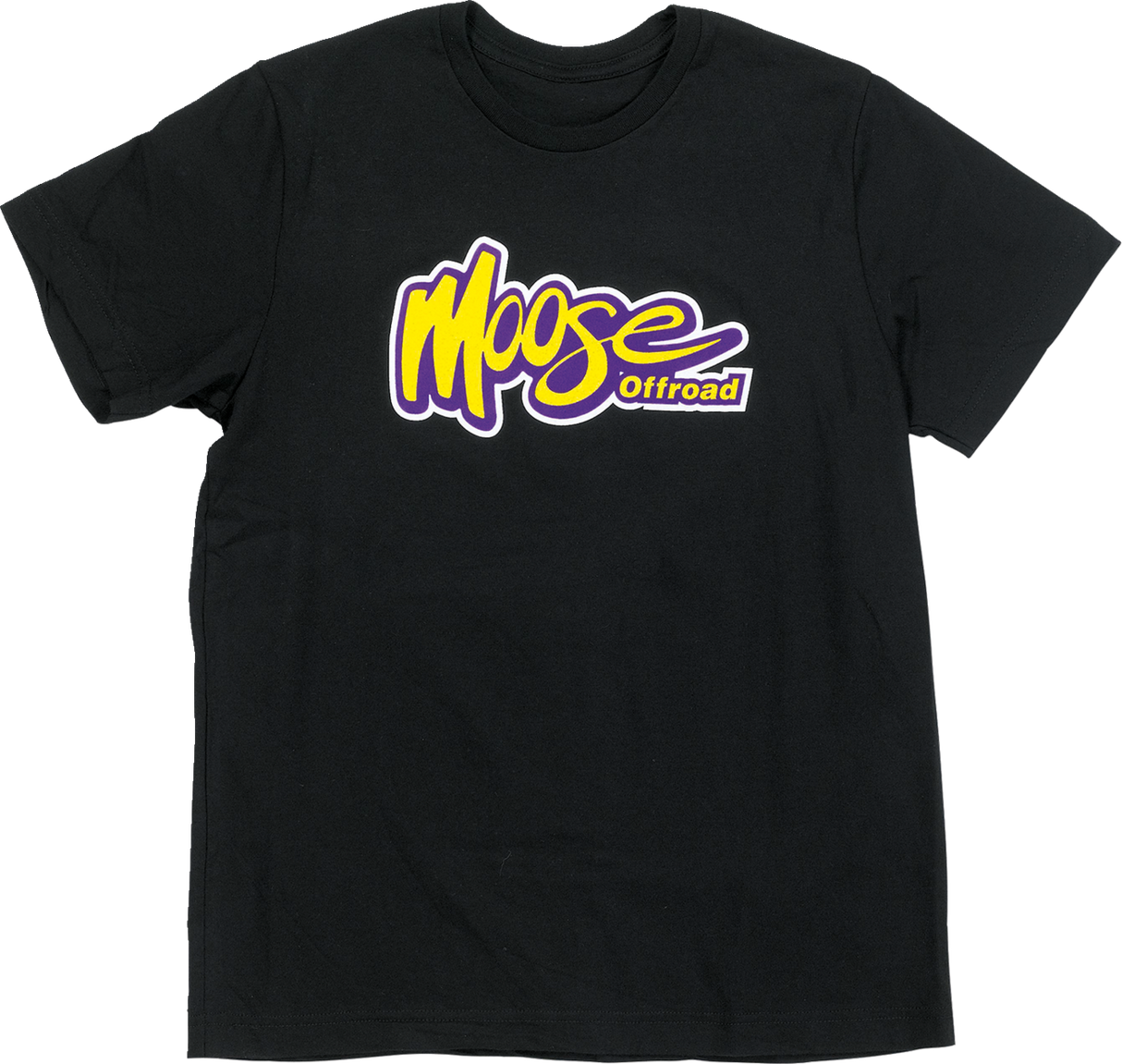 MOOSE RACING Youth Off-Road T-Shirt - Black - Medium 3032-3699