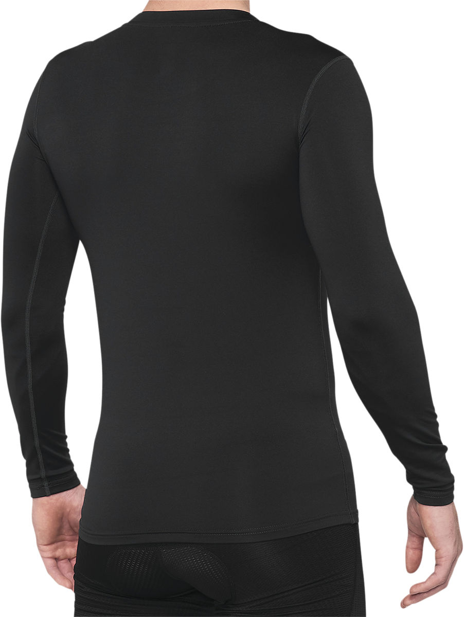 100% Basecamp Jersey - Long-Sleeve - Black - Large 40045-00002