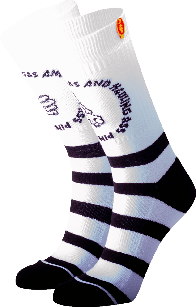 FMF Thumbs Up Socks - White - One Size SP22194903 3431-0734