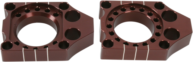 PRO CIRCUIT Axle Blocks - KX/RM-Z - Brown KAB03