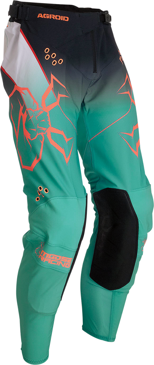 MOOSE RACING Agroid Pants - Teal/Black - 38 2901-10085