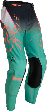 MOOSE RACING Agroid Pants - Teal/Black - 42 2901-10087